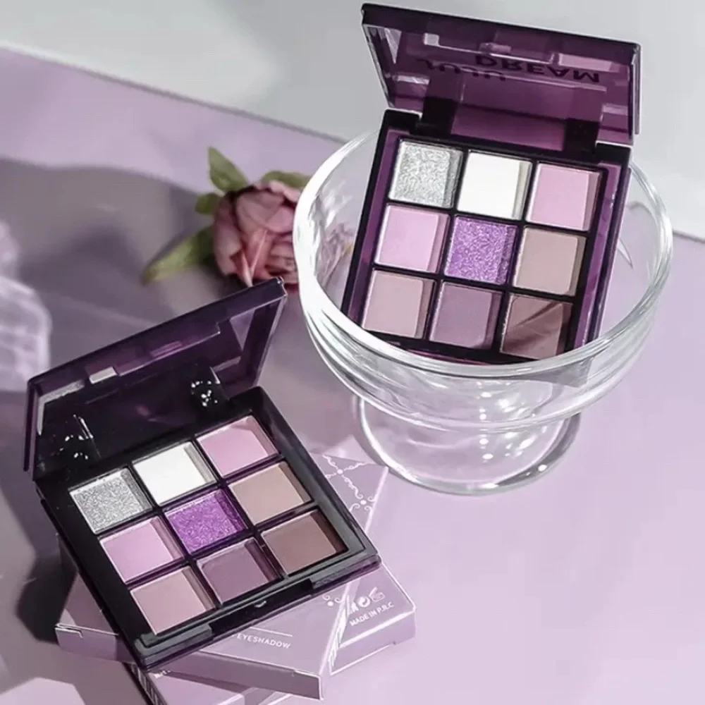 🆕 9-Color Long-Lasting JUJU Dream Eyeshadow Palette